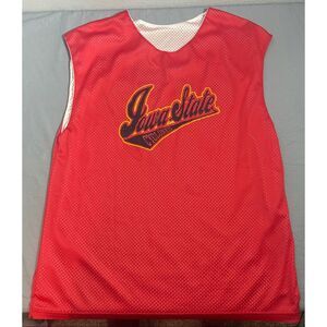 Iowa State Cyclones Basketball Jersey Reversible Practice Jersey Red White  L